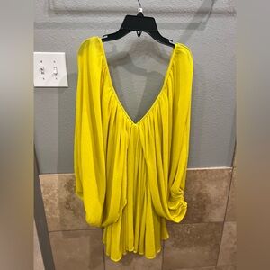 💛 NWOT Tularosa NOLA DRESS XS Yellow 💛